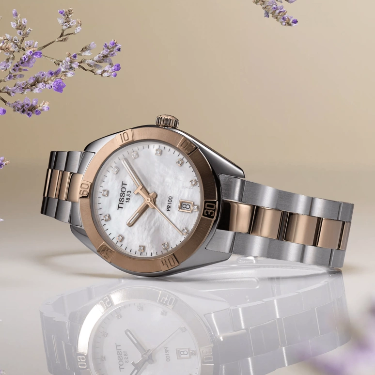 Tissot,PR 100 36mm,36mm,Stainless Steel,White,Quartz,Day,26280hours,T101,T101.910.22.116.00