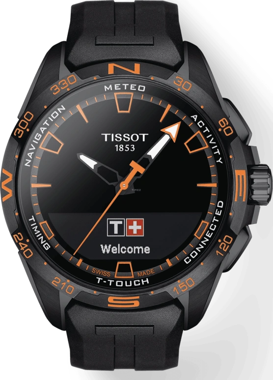 Tissot,Touch 47mm,47mm,Titanium Gold,Black,Sapphire,T121,T121.420.47.051.04