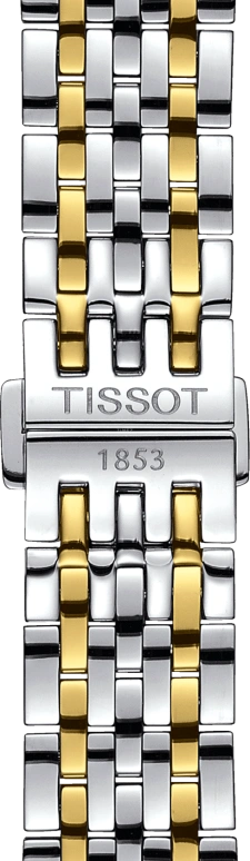 Tissot,Le Locle 39.30mm,39.30mm,Yellow Gold,Stainless Steel,Silver,Automatic,Chronograph,Date,T006,T006.408.22.037.00