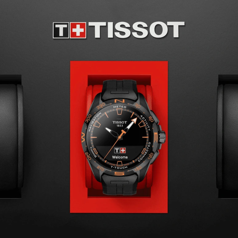 Tissot,Touch 47mm,47mm,Titanium Gold,Black,Sapphire,T121,T121.420.47.051.04