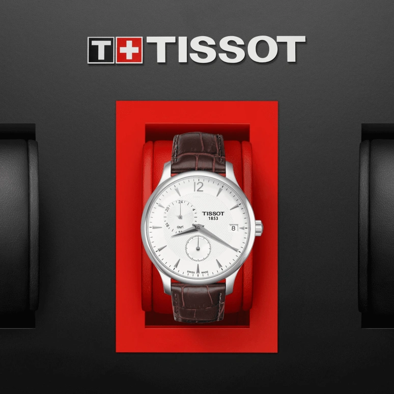 Tissot,T-Classic 42mm,42mm,Stainless Steel,White,In-house Caliber,Sapphire,T063,T063.639.16.037.00