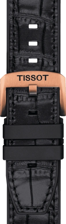 Tissot,T-Race 45mm,45mm,Rose Gold,Stainless Steel,Black,Automatic,Date,72hours,T115,T115.407.37.051.00