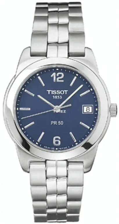 Tissot,Other 38mm,38mm,Stainless Steel,Blue,Quartz,Day,Sapphire,Crystal Glass,T34,T34.1.481.42