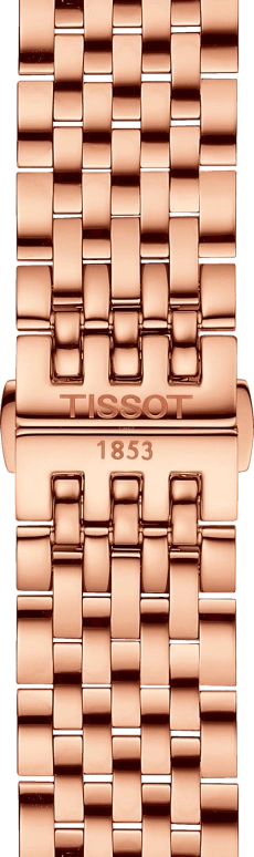 Tissot,T-Classic 42mm,42mm,Stainless Steel,Rose Gold,Silver White,Quartz,26280hours,Sapphire,Crystal Glass,T063,T063.610.33.038.00