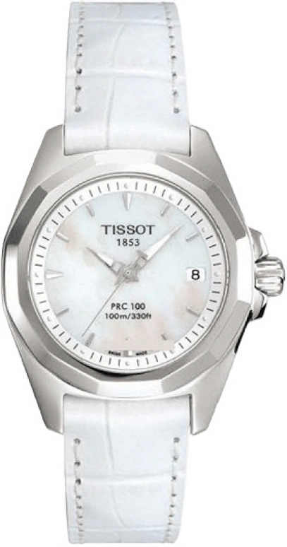 Tissot,PRC 100 29.70mm,29.70mm,Stainless Steel,White,Quartz,Date,26280hours,T008,T008.010.16.111.00