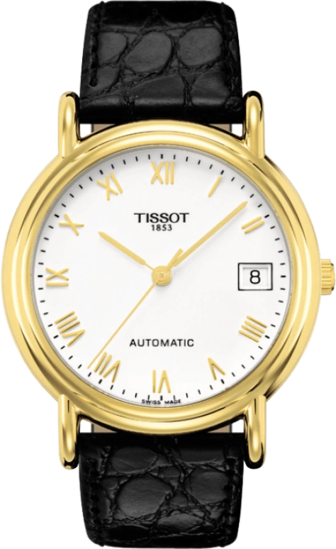 Tissot,Carson 35.30mm,35.30mm,Stainless Steel,White,Automatic,Chronograph,Date,T71,T71.3.430.13