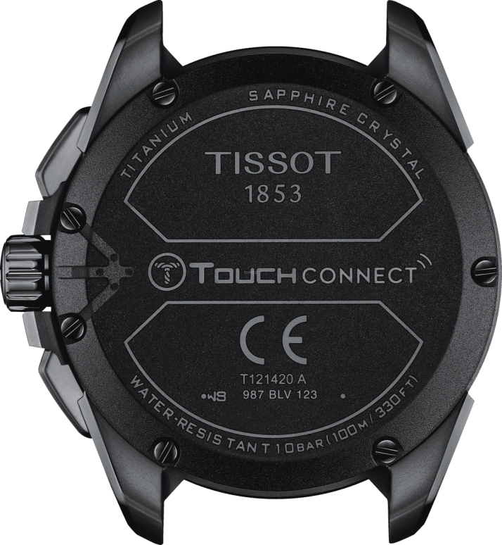 Tissot,Touch 47mm,47mm,Titanium Gold,Black,Sapphire,T121,T121.420.47.051.04