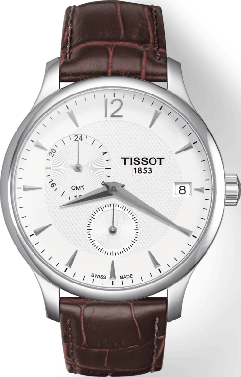 Tissot,T-Classic 42mm,42mm,Stainless Steel,White,In-house Caliber,Sapphire,T063,T063.639.16.037.00