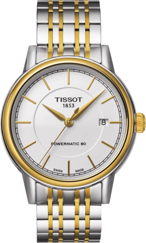 Tissot,Carson 40mm,40mm,Stainless Steel,Silver,Automatic,Day,80hours,T085,T085.407.22.011.00