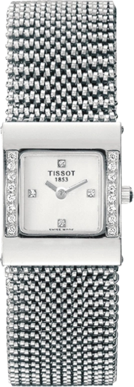 Tissot,Bellflower 22.60mm,22.60mm,White Gold,Silver,Quartz,53280hours,Sapphire,T74,T74.5.308.36