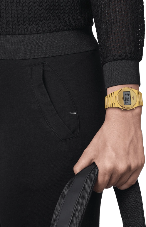 Tissot,PRX 34.60x35mm,34.60x35mm,Stainless Steel,Gold,Quartz,Smartwatch,Sapphire,Crystal Glass,T137,T137.263.33.020.00