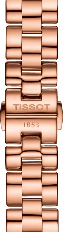 Tissot,T-Gold 30mm,30mm,Stainless Steel,Rose Gold,Black,Quartz,26280hours,Sapphire,Crystal Glass,T112,T112.210.33.051.00