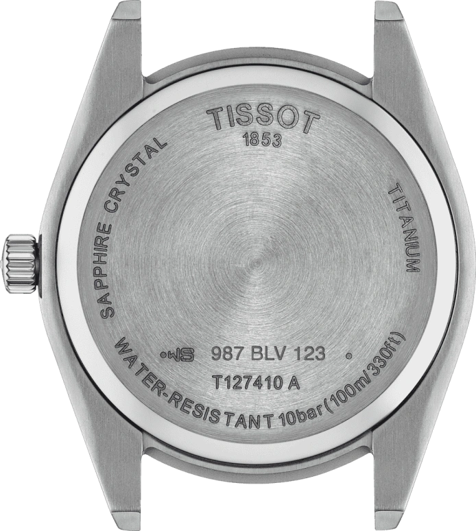 Tissot,Gentleman 40mm,40mm,Titanium,Grey,Quartz,Date,Sapphire,T127,T127.410.44.081.00