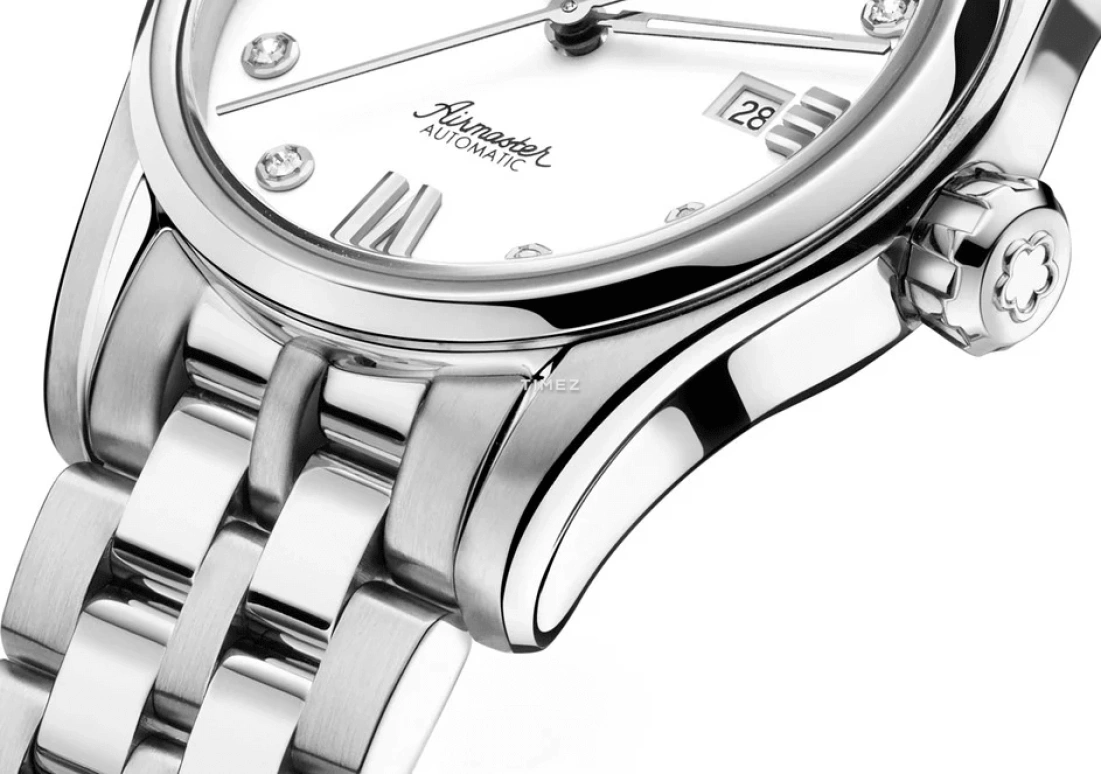 Titoni,AIRMASTER 29mm,29mm,Stainless Steel,Silver,Automatic,Day,Sapphire,Crystal Glass,23908 S,23908 S-616