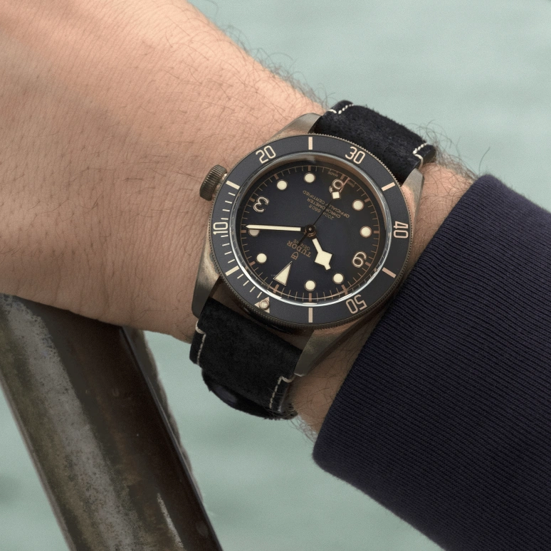 Tudor,Black Bay 43mm,43mm,Bronze,Stainless Steel,Grey,Automatic,70hours,In-house Caliber,79250BA,79250BA-0001