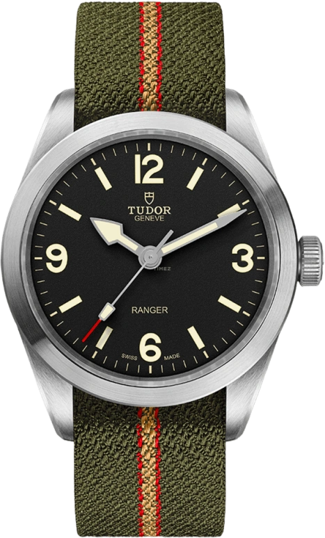 Tudor,Ranger 39mm,39mm,Stainless Steel,Black,Automatic,70hours,In-house Caliber,79950,79950-0003