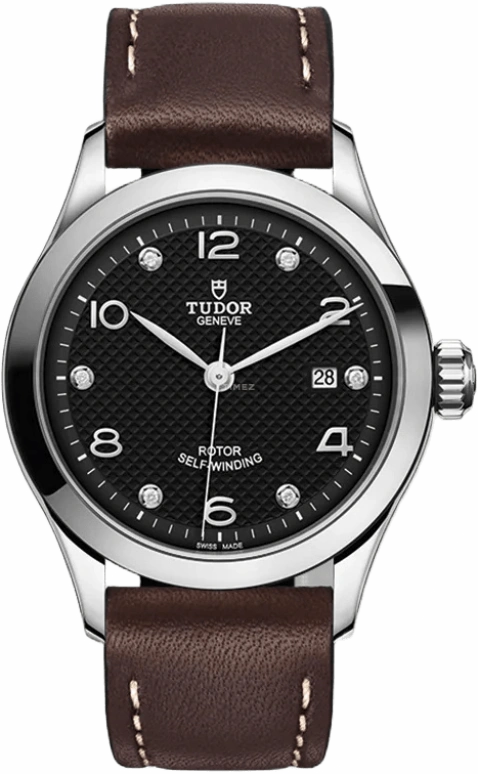 Tudor,1926 28mm,28mm,Stainless Steel,Black,Automatic,Day,38hours,91350,91350-0009