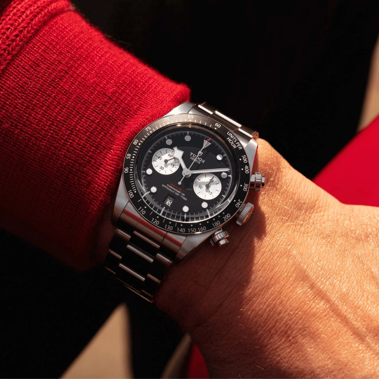 Tudor,Black Bay Chronograph 41mm,41mm,Stainless Steel,Black,Automatic,Chronograph,Day,79360N,79360N-0001