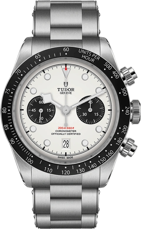 Tudor,Black Bay Chronograph 41mm,41mm,Stainless Steel,Silver,Automatic,Chronograph,Day,79360N,79360N-0002