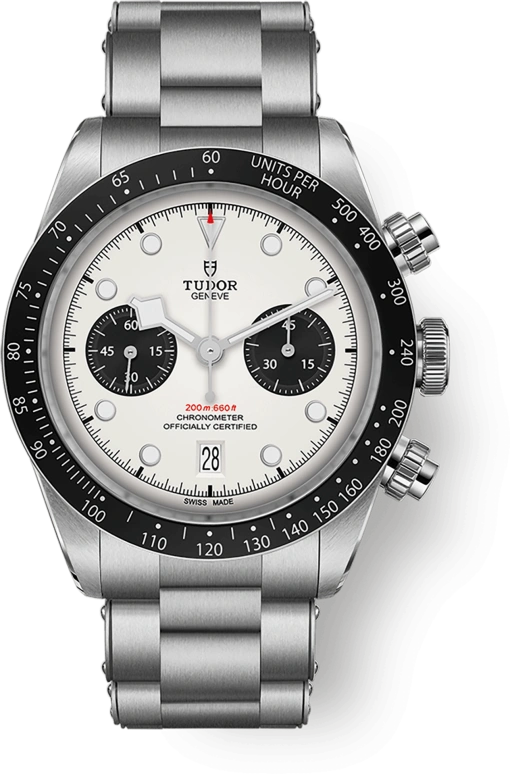 Tudor,Black Bay Chronograph 41mm,41mm,Stainless Steel,Silver,Automatic,Chronograph,Day,79360N,79360N-0002