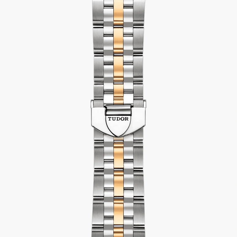 Tudor,Glamour 39mm,39mm,Yellow Gold,Stainless Steel,Champagne,Automatic,Date,Day,56003,56003-0005