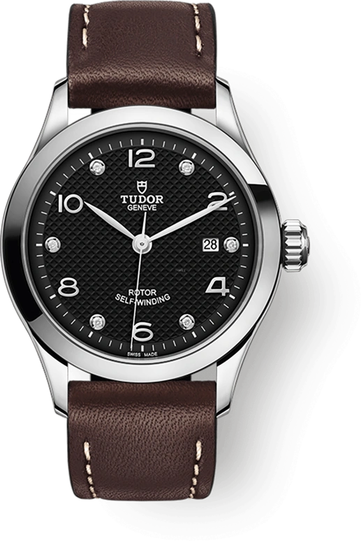 Tudor,1926 28mm,28mm,Stainless Steel,Black,Automatic,Day,38hours,91350,91350-0009