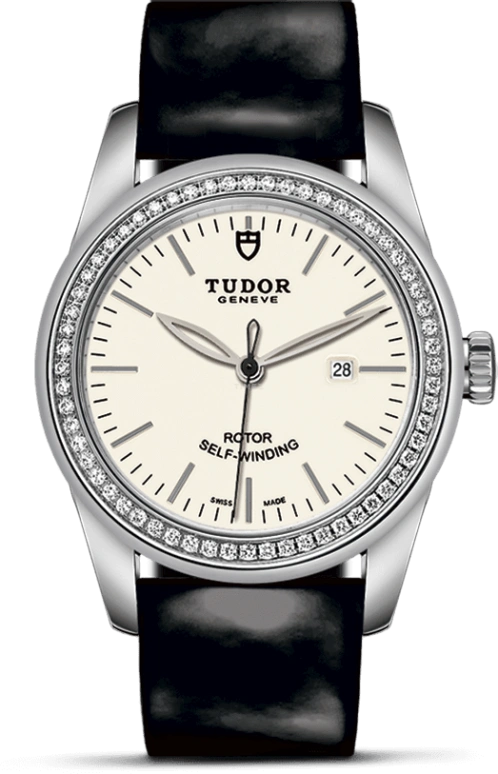 Tudor,Glamour 31mm,31mm,Stainless Steel,White,Automatic,Date,38hours,53020,53020-0079