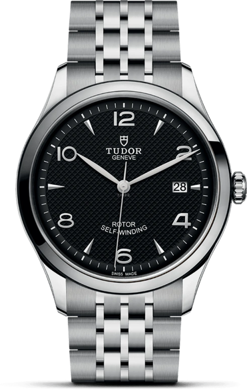 Tudor,1926 39mm,39mm,Stainless Steel,Black,Automatic,Day,38hours,91550,91550-0002