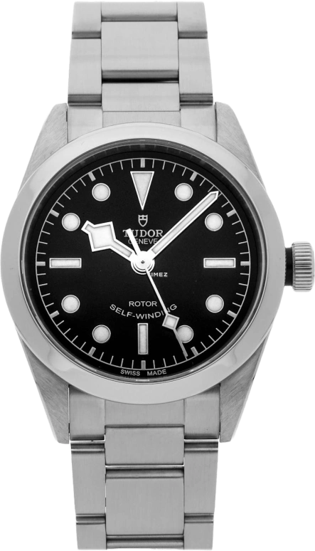 Tudor,Black Bay 31-36-39-41 36mm,36mm,Stainless Steel,Black,Automatic,42hours,Sapphire,79500,79500-0001