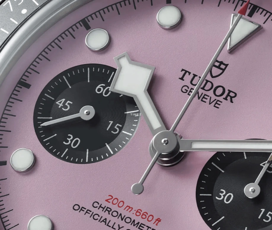 Tudor,Black Bay Chronograph 41mm,41mm,Stainless Steel,Pink,Automatic,Chronograph,Day,79360N,79360N-0019