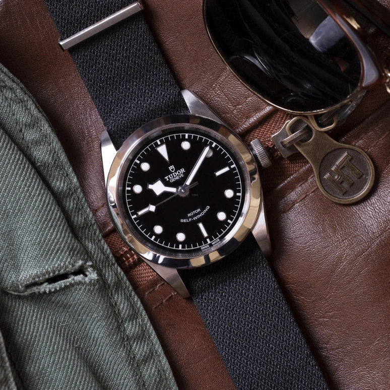 Tudor,Black Bay 31-36-39-41 41mm,41mm,Stainless Steel,Black,Automatic,42hours,In-house Caliber,79540,79540-0009