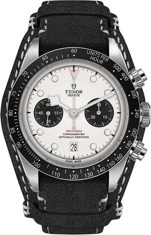 Tudor,Black Bay Chronograph 41mm,41mm,Stainless Steel,Silver,Automatic,Chronograph,Day,79360N,79360N-0006