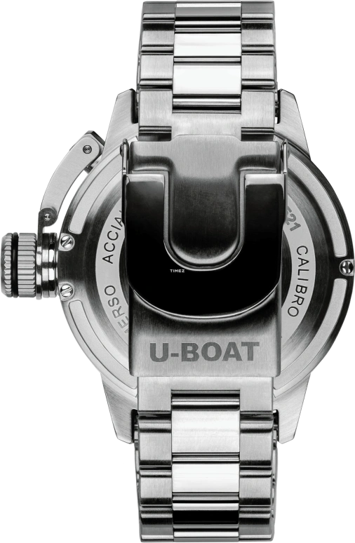 U-Boat,Sommerso 46毫米,46毫米,不锈钢,酒红色,黑色,银色,自动上弦,日历,41小时,9521,9521/MT