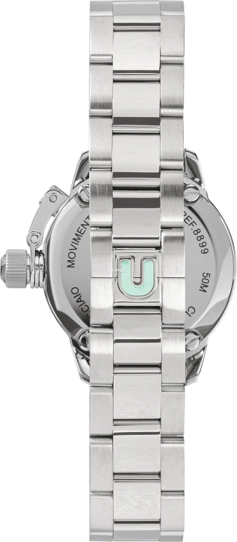 U-Boat,Classico 30mm,30mm,Stainless Steel,Ocean Blue,Quartz,Day,Sapphire,8900