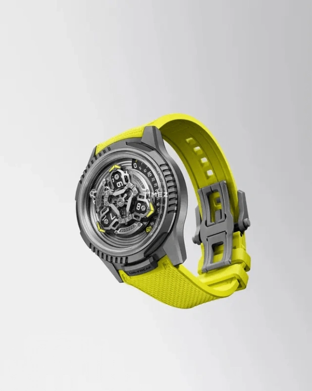 雅典,奇想 44毫米,44毫米,钛,灰色,自动上弦,卡罗素,90小时,2413,2413-500LE-2A-UR/3B