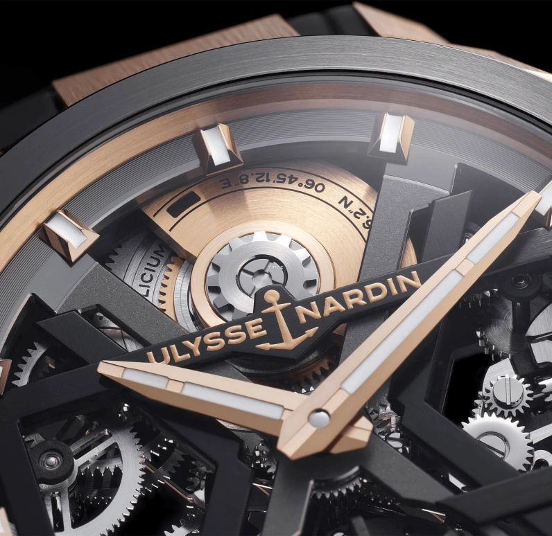 Ulysse Nardin,Blast 45mm,45mm,Rose Gold,Skeleton,Automatic,Tourbillon,72hours,1725,1725-400-3A/02