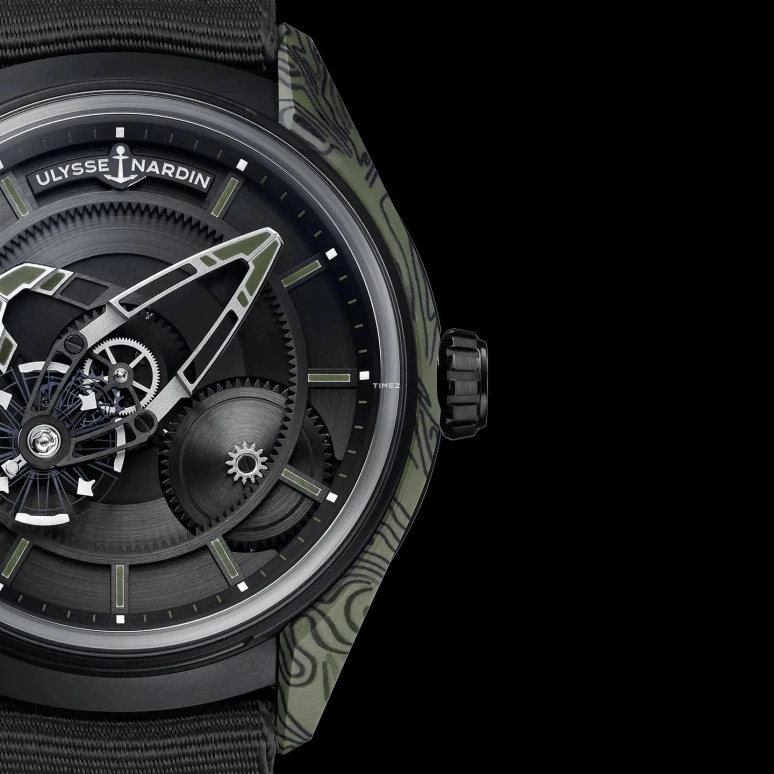 Ulysse Nardin,Freak 43mm,43mm,Titanium,Carbon,Black,Automatic,72hours,In-house Caliber,2303,2303-270-2A-KAKI/0A