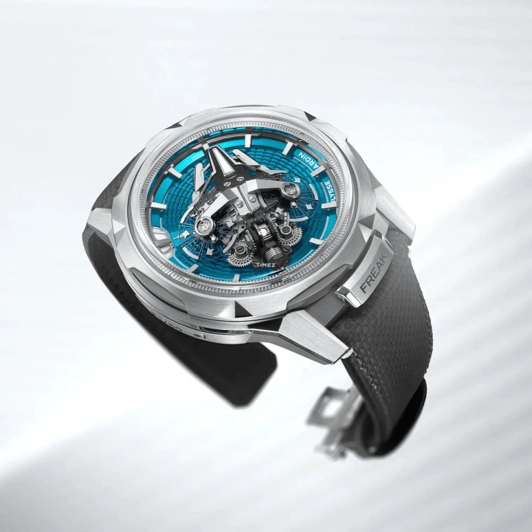 雅典,奇想 45毫米,45毫米,钛,蓝色,自动上弦,卡罗素,自制机芯,2513,2513-500LE-3AE-TUR/3A