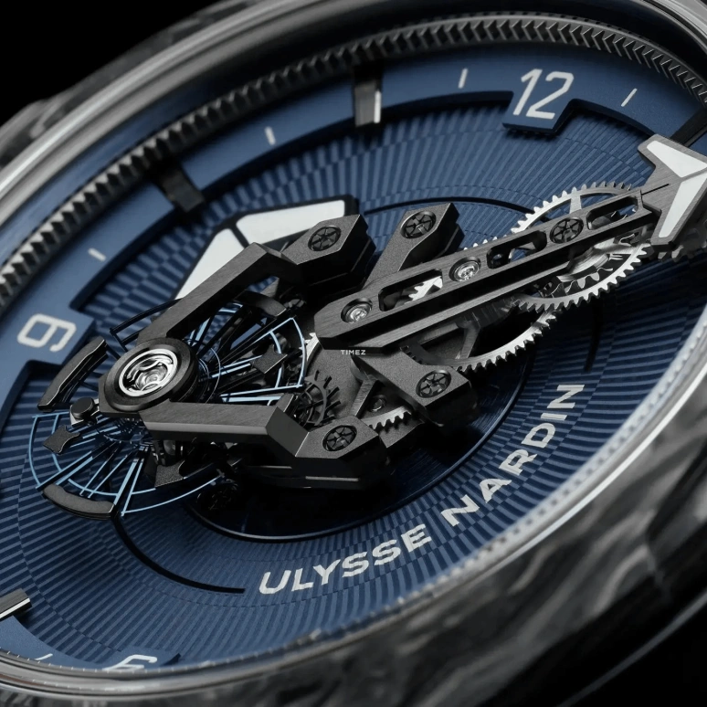 Ulysse Nardin,Freak 44mm,44mm,Titanium,Carbon,Blue,Automatic,90hours,In-house Caliber,2403,2403-500-3A/3A