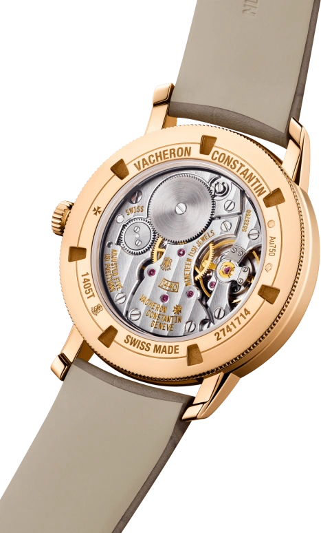Vacheron Constantin,Traditionnelle 33mm,33mm,Pink Gold,Red Gold,Pink Red,White,Handwound,40hours,In-house Caliber,1405T,1405T/000R-B636