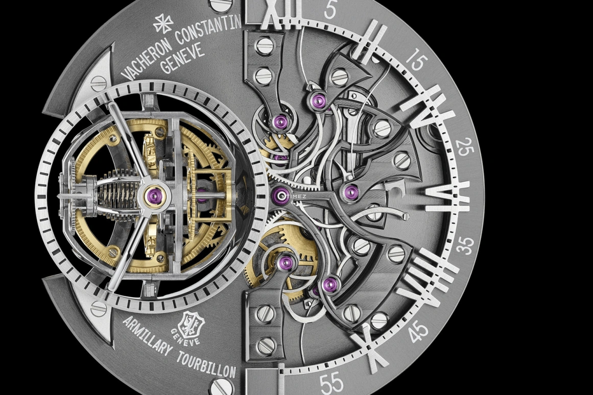 Vacheron Constantin,Artelier Cabinotiers Special Order 45.70mm,45.70mm,White Gold,Skeleton,Handwound,Tourbillon,Tourbillon Escapement,Jumping Minutes,Jumping Hours,65hours,In-house Caliber,91990,91990/000G-9882