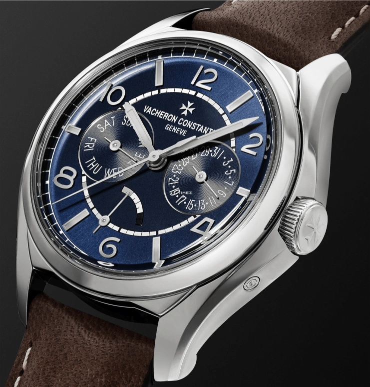 Vacheron Constantin,FiftySix 40mm,40mm,Stainless Steel,Blue,Automatic,Date,Day,Power Reserve Indicator,4400E,4400E/000A-B943