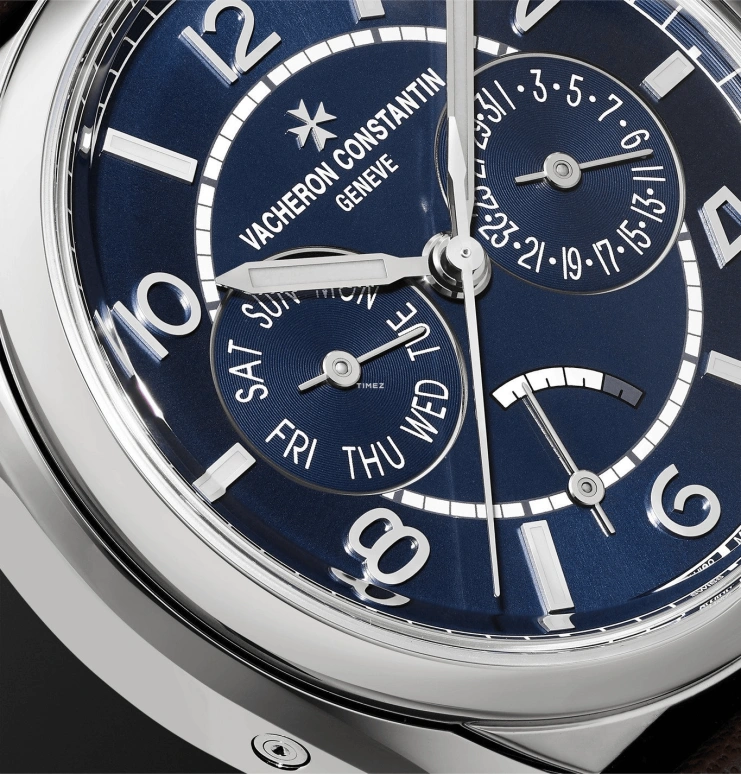 Vacheron Constantin,FiftySix 40mm,40mm,Stainless Steel,Blue,Automatic,Date,Day,Power Reserve Indicator,4400E,4400E/000A-B943