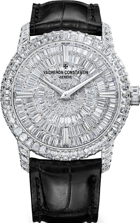 Vacheron Constantin,Traditionnelle 40mm,40mm,White Gold,Silver,Handwound,65hours,In-house Caliber,82760,82760/000G-9852