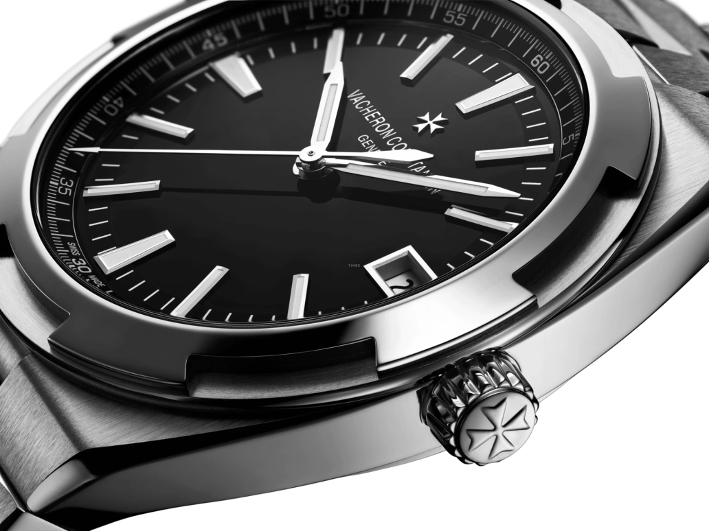 Vacheron Constantin,Overseas 41mm,41mm,Stainless Steel,Black,Automatic,Day,60hours,4500V,4500V/110A-B483