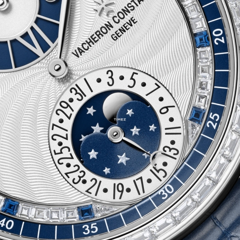 Vacheron Constantin,Artelier Cabinotiers Special Order 42mm,42mm,White Gold,Silver,Automatic,Moonphase,Perpetual Calendar,Leap Year,Month,40hours,In-house Caliber,4007C,4007C/000G-B709