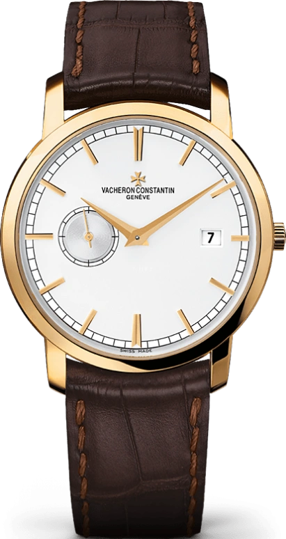 Vacheron Constantin,Traditionnelle 38mm,38mm,Yellow Gold,Silver,Automatic,Day,40hours,87172,87172/000J-9512