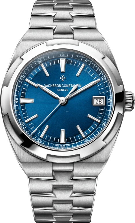 Vacheron Constantin,Overseas 41mm,41mm,Stainless Steel,Blue,Automatic,Day,60hours,4500V,4500V/110A-B128