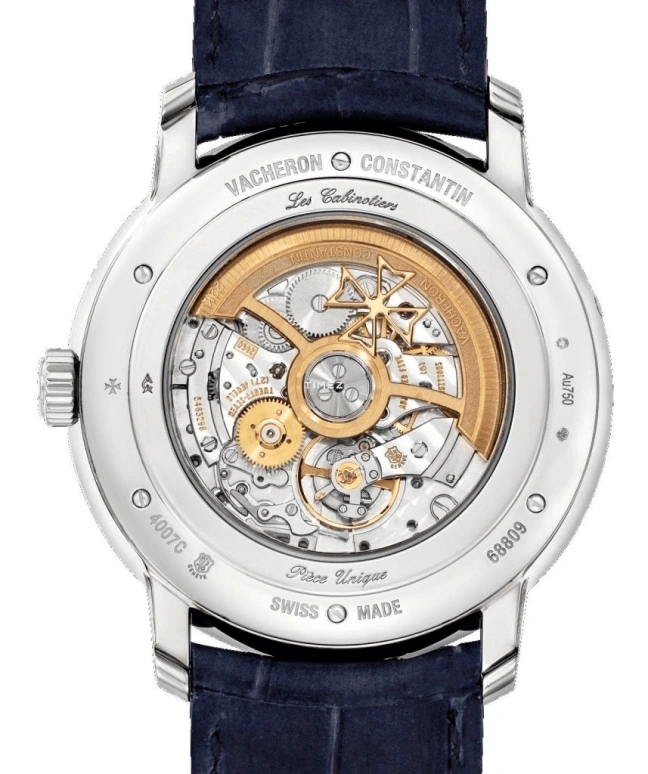 Vacheron Constantin,Artelier Cabinotiers Special Order 42mm,42mm,White Gold,Silver,Automatic,Moonphase,Perpetual Calendar,Leap Year,Month,40hours,In-house Caliber,4007C,4007C/000G-B709