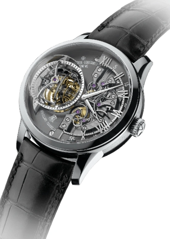 Vacheron Constantin,Artelier Cabinotiers Special Order 45.70mm,45.70mm,White Gold,Skeleton,Handwound,Tourbillon,Tourbillon Escapement,Jumping Minutes,Jumping Hours,65hours,In-house Caliber,91990,91990/000G-9882